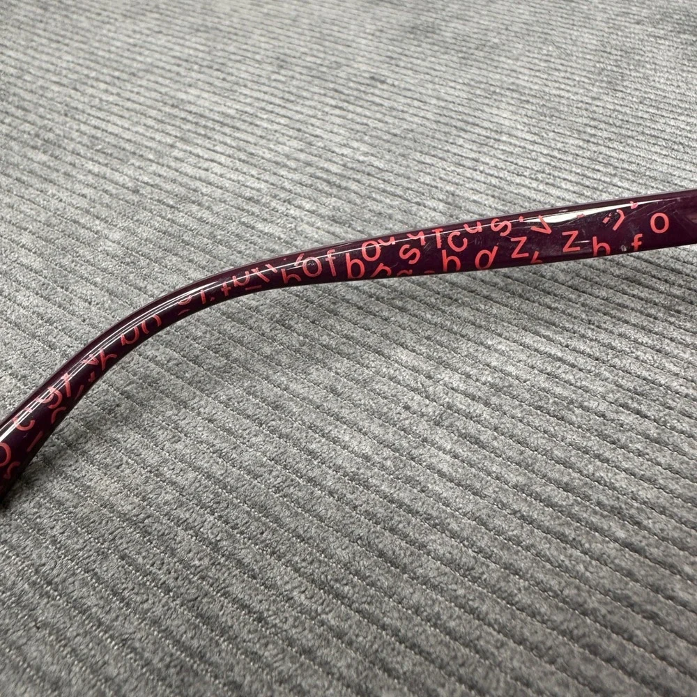 Vogue Y2K Sunglasses Pink Purple Cat Eye Alphabet  VJ2001 25537A 45-17-125